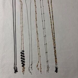 Eyeglass Chain set of 6 pcs